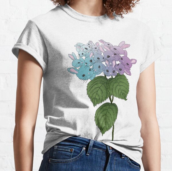 Item preview, Bunnydrangea - Bunny and Hydrangea Animal-Flower Hybrid  designed and sold by Marguerite Artistry.