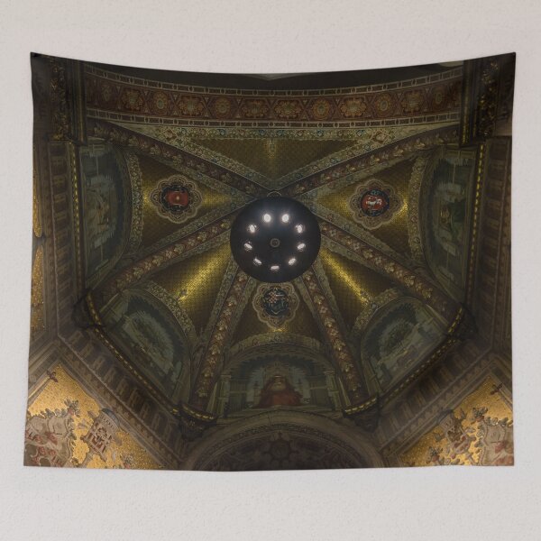 Item preview, Ceiling in a Nave in the Cathedral at Loreto Italy designed and sold by Jon Shore.