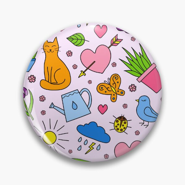 Item preview, spring seamless pattern designed and sold by miss madison creates.