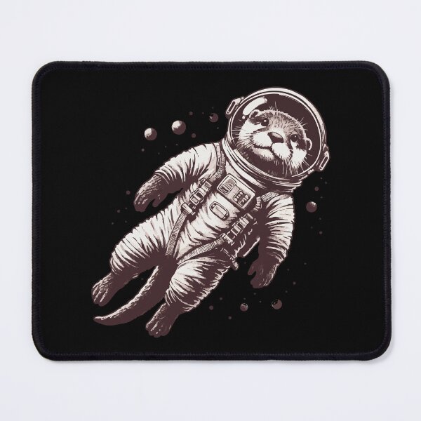 Item preview, Funny Space Otter Astronaut Vintage designed and sold by TomFrontierArt.