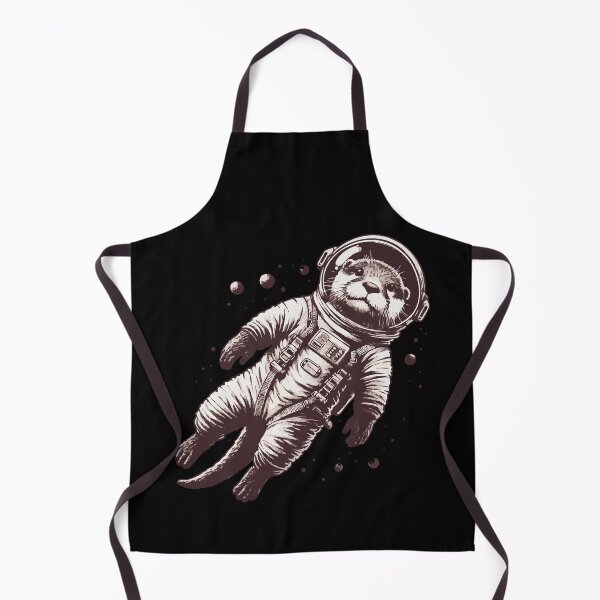 Item preview, Funny Space Otter Astronaut Vintage designed and sold by TomFrontierArt.