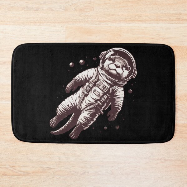 Item preview, Funny Space Otter Astronaut Vintage designed and sold by TomFrontierArt.
