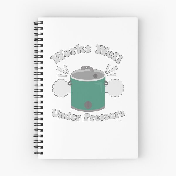 Item preview, Works Well Under Pressure Slow Cooker Humor designed and sold by mytshirtfort.