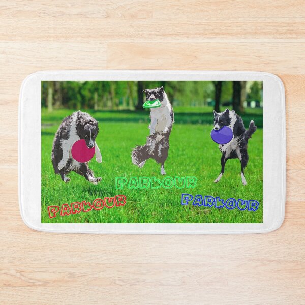Item preview, Border collie parkour.  They are the best at it. designed and sold by ImALuckyDog.