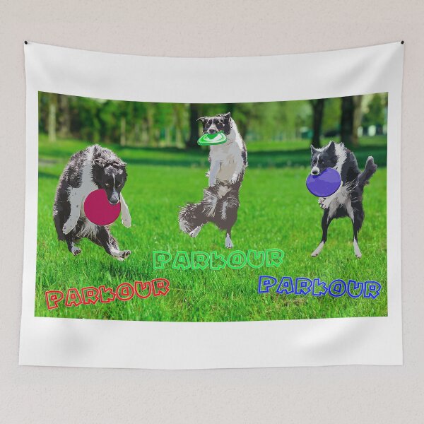 Item preview, Border collie parkour.  They are the best at it. designed and sold by ImALuckyDog.