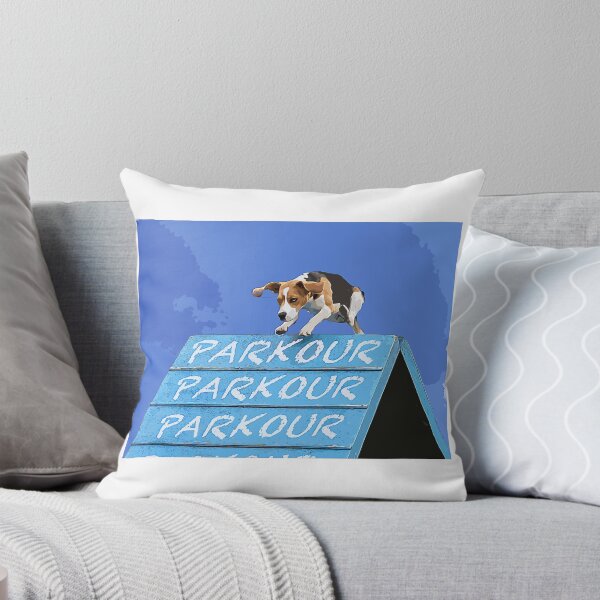 Item preview, Parkour beagle.  Good dog. designed and sold by ImALuckyDog.
