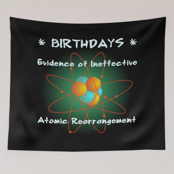 Item preview, BIRTHDAYS - Evidence of Ineffective Atomic Rearrangement designed and sold by Oaks Creations.