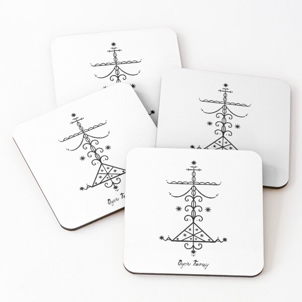 Item preview, Ogou Feray - Veve - Calligraphy designed and sold by Atropa Parcae.
