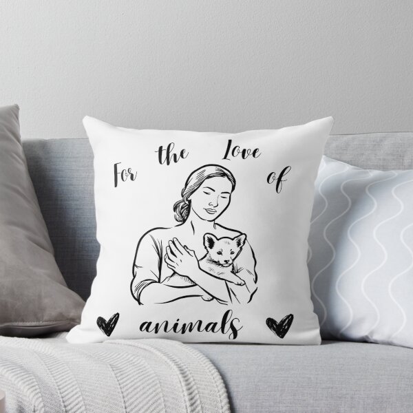 Item preview, For the love of animals – animal rights activist designed and sold by SuperLifeShop.