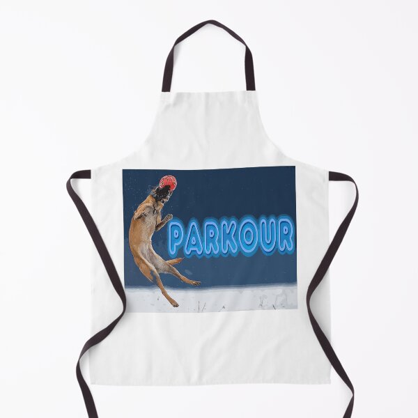 Item preview, Parkour. Dogs do it all day. designed and sold by ImALuckyDog.