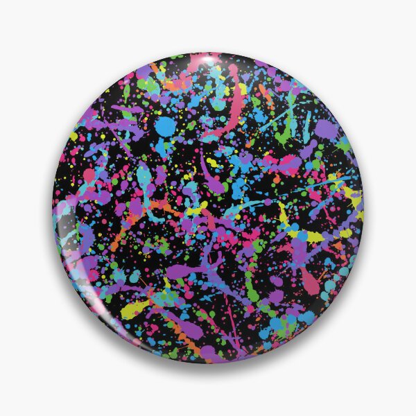 Item preview, Multicolor paint splash pattern designed and sold by cutecrazytshirt.