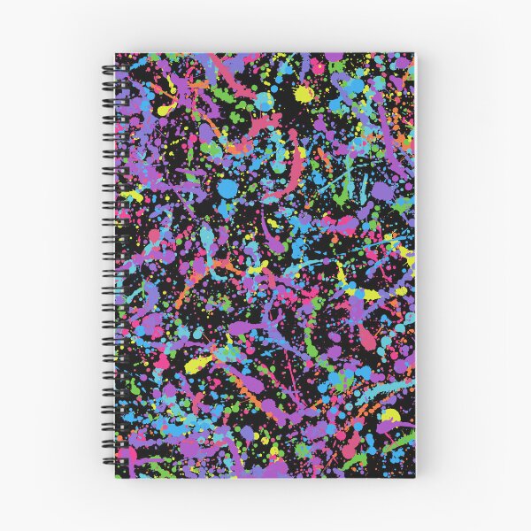 Item preview, Multicolor paint splash pattern designed and sold by cutecrazytshirt.