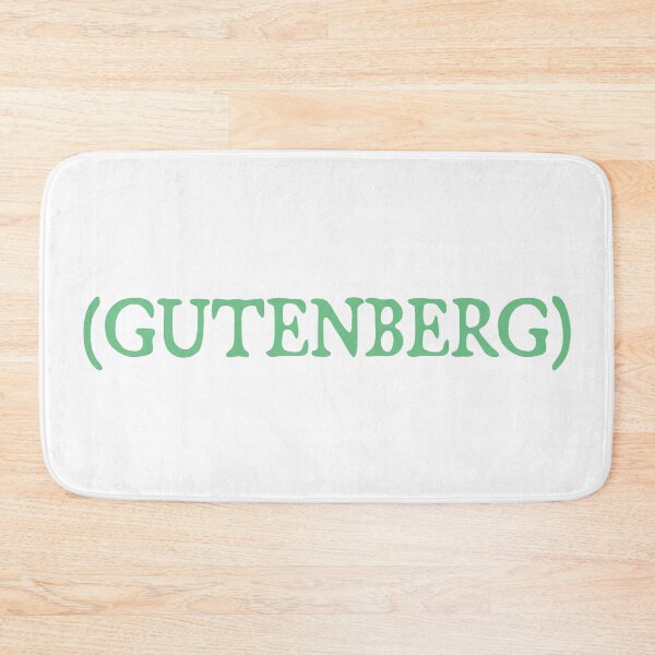 Item preview, Gutenberg Parenthesis designed and sold by Gopherstown, OR.