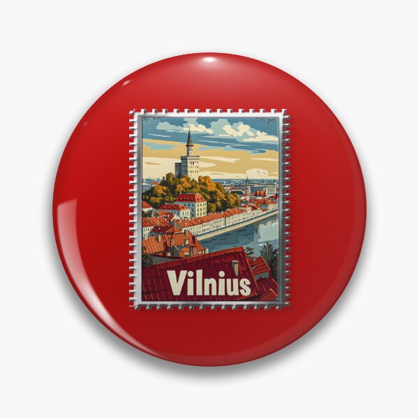 Item preview,  Vintage Framed Art Vilnius designed and sold by SoldierAlways.