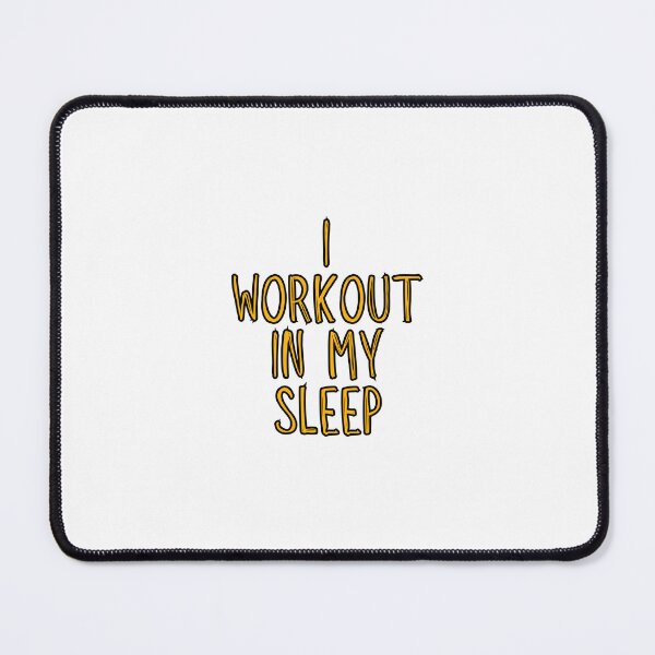 Item preview, I workout in my sleep designed and sold by theavgperson.
