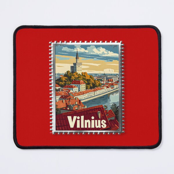 Item preview, Vintage Framed Art Vilnius designed and sold by SoldierAlways.