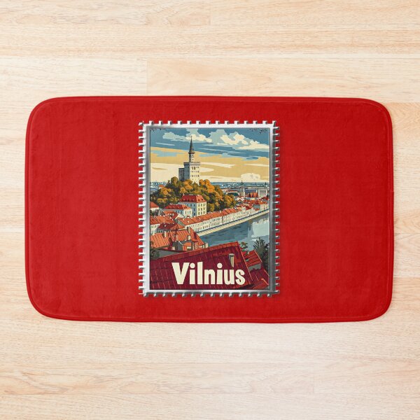 Item preview,  Vintage Framed Art Vilnius designed and sold by SoldierAlways.