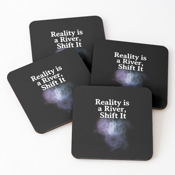 Item preview, Reality is a River, Shift it. designed and sold by ZenReiArt.