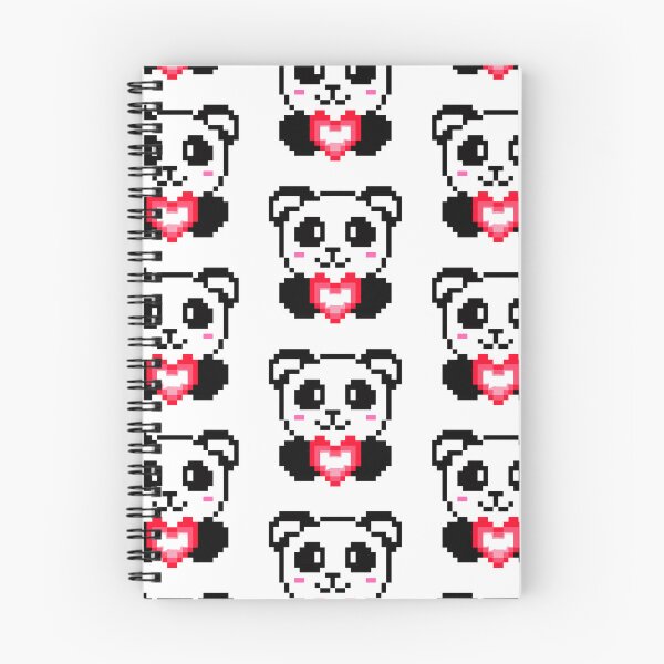 Item preview, Pixel Panda with a Loving Heart designed and sold by K1llexx.