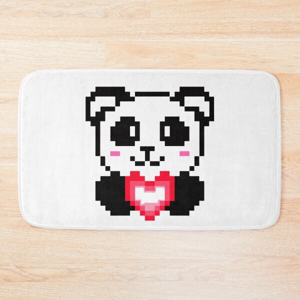 Item preview, Pixel Panda with a Loving Heart designed and sold by K1llexx.