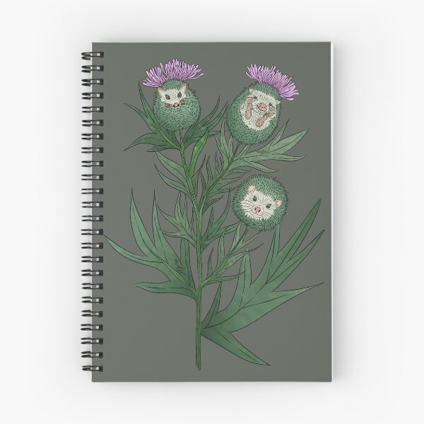 Item preview, Thistlehog - Thistle and Hedgehog Animal-Flower Hybrid  designed and sold by Marguerite Artistry.