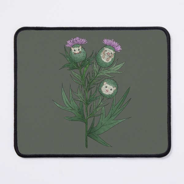 Item preview, Thistlehog - Thistle and Hedgehog Animal-Flower Hybrid  designed and sold by Marguerite Artistry.