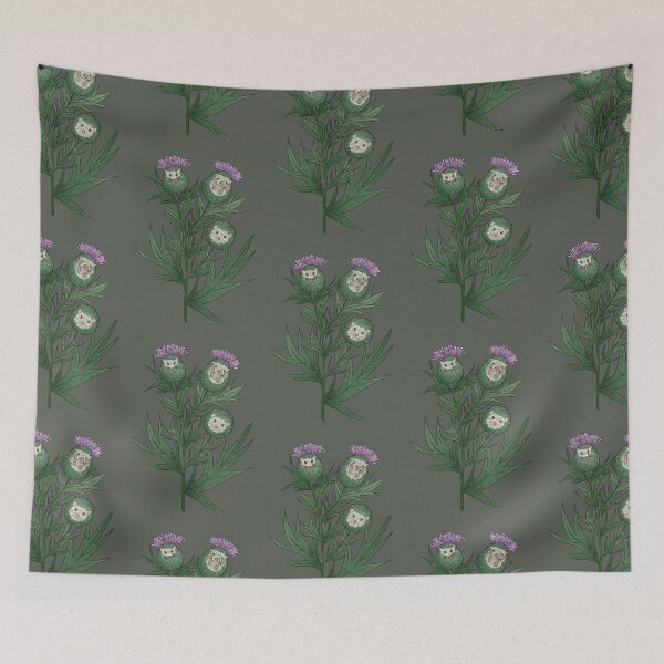 Item preview, Thistlehog - Thistle and Hedgehog Animal-Flower Hybrid  designed and sold by Marguerite Artistry.