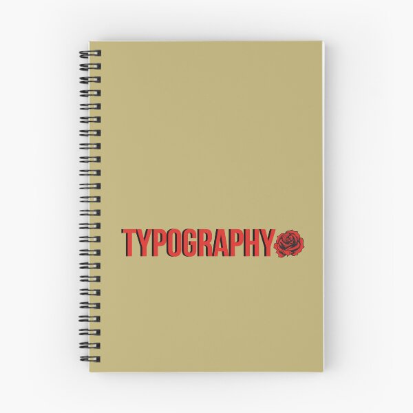 Item preview, Typography Red Rose by Linavi designed and sold by Linavi.