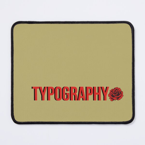 Item preview, Typography Red Rose by Linavi designed and sold by Linavi.