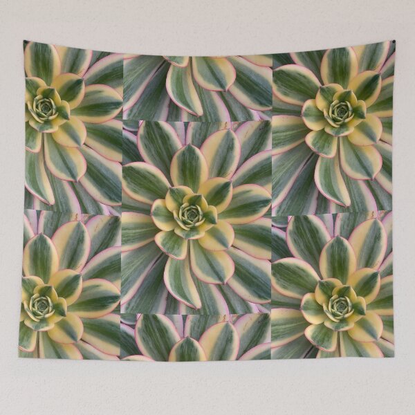Item preview, Succulent Center Yellow Green designed and sold by SucculentLovers.