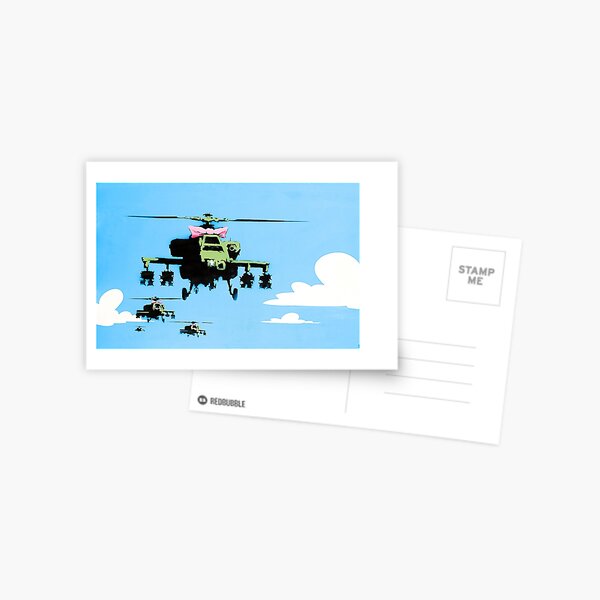 Item preview, Banksy Happy Choppers designed and sold by SummerlandsArt.