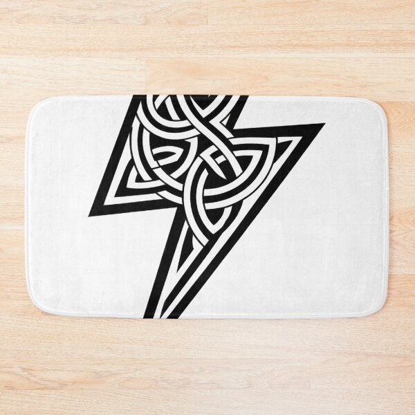 Item preview, Celtic Lightning Bolt Modern Irish Design designed and sold by CELTIC-DESIGNS.