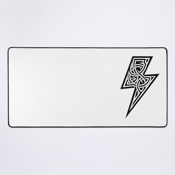 Item preview, Celtic Lightning Bolt Modern Irish Design designed and sold by CELTIC-DESIGNS.