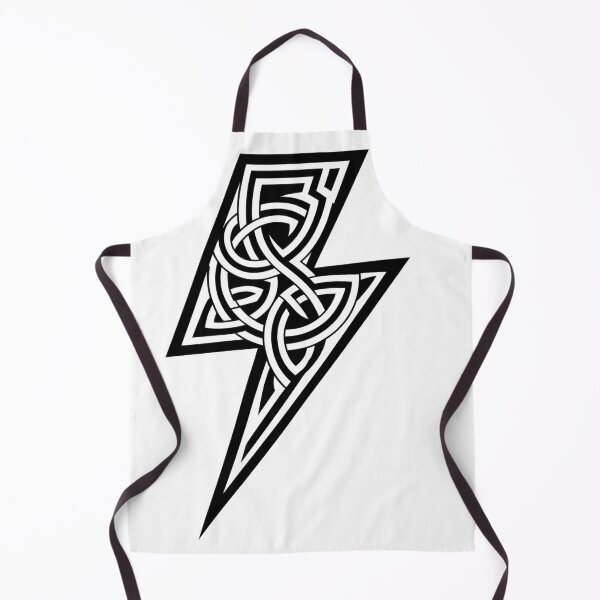 Item preview, Celtic Lightning Bolt Modern Irish Design designed and sold by CELTIC-DESIGNS.