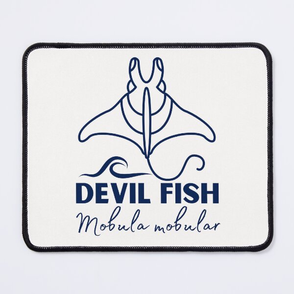 Item preview, devil fish Mobula mobular designed and sold by lino4king.