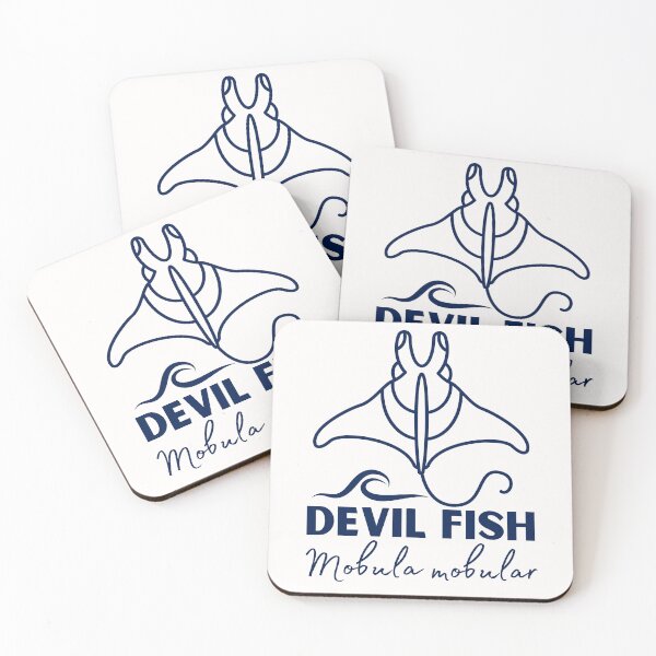 Item preview, devil fish Mobula mobular designed and sold by lino4king.