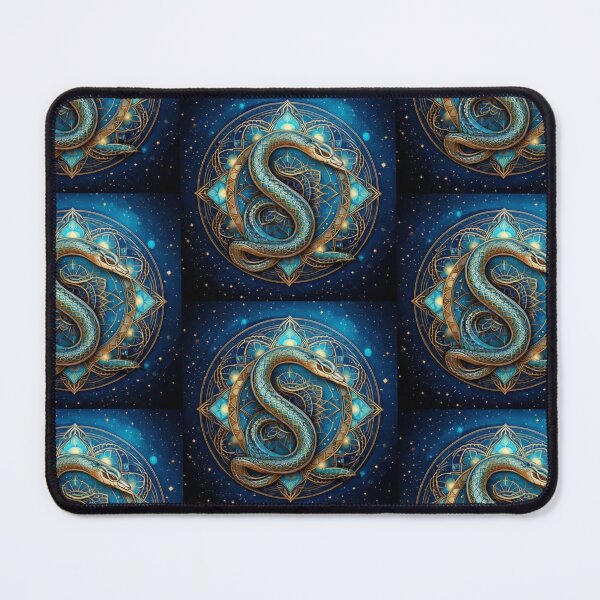 Item preview, Cosmic Serpent: Mandala of Renewal designed and sold by SolMagique.
