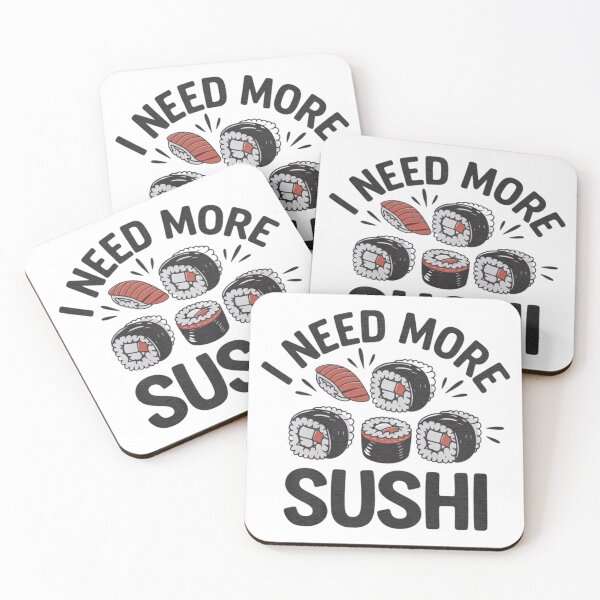 Item preview, I need more sushi designed and sold by 123ks.