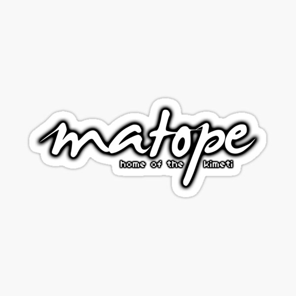 Item preview, Matope Logo - B&W designed and sold by MatopeSwamp.