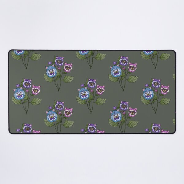 Item preview, Trash Pansies - Raccoon (Trash Panda) and Pansy Animal-Flower Hybrid  designed and sold by Marguerite Artistry.