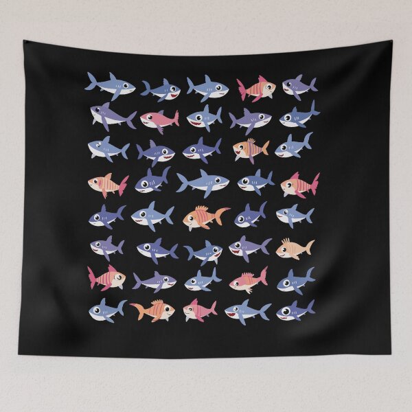 Item preview, Shark Fish pattern designed and sold by DesginsDone.