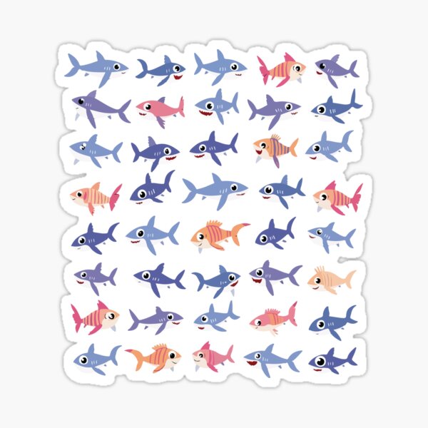 Item preview, Shark Fish pattern designed and sold by DesginsDone.