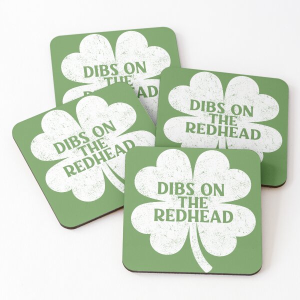 Item preview, Dibs on The Redhead Funny St Patricks Day designed and sold by WildPalette-Art.