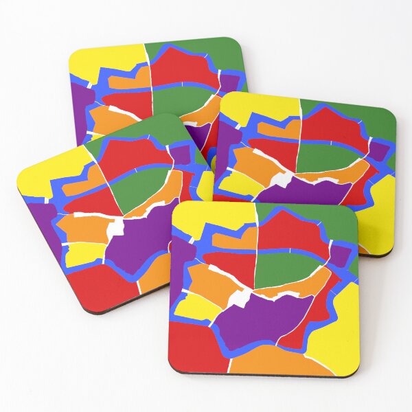 Item preview, Zwolle Binnenstad in regenboog kleuren XL designed and sold by FOTOwerk_Fris-Art.