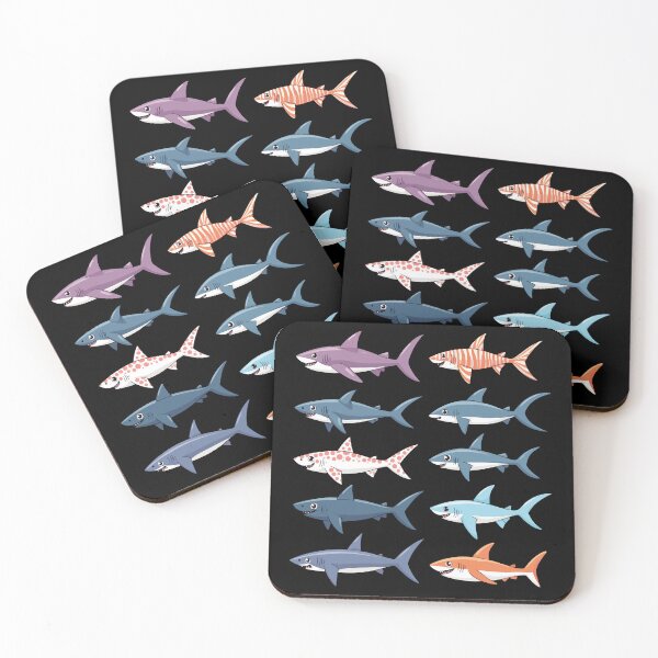 Item preview, Pattern - Shark fish designed and sold by DesginsDone.