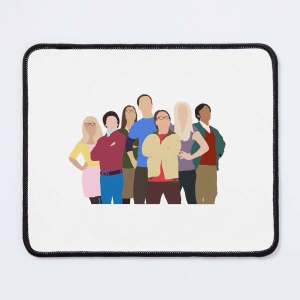 Item preview, Big bang theory characters designed and sold by Inkbot3000.