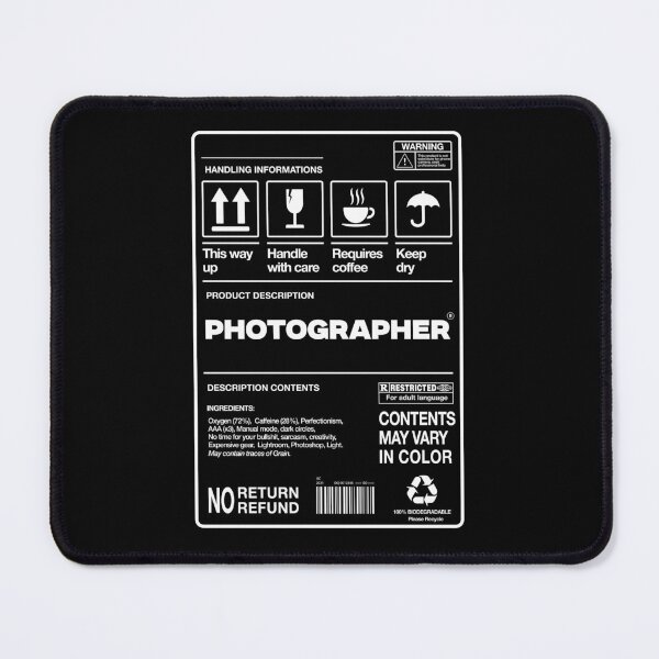 Item preview, Photographer Product Label designed and sold by Sukistic.