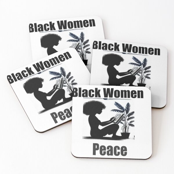 Item preview, Black Women Enjoying Her Peace designed and sold by Kimmy and Zamiah Art.
