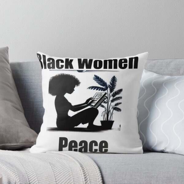 Item preview, Black Women Enjoying Her Peace designed and sold by Kimmy and Zamiah Art.