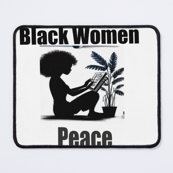 Item preview, Black Women Enjoying Her Peace designed and sold by Kimmy and Zamiah Art.